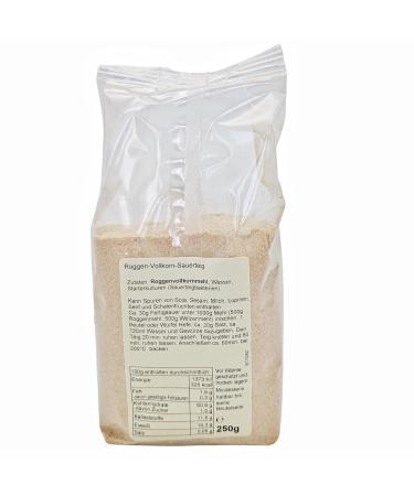 Wholemeal Rye Sourdough 250g - Dorfner M hle | Additive-Free Dried Sourdough for International Shipping - Buy Online on GoSupps.com