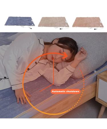Electric Heating Blanket - Soft Flannel Fast Heating Auto Shut-Off EU Plug 220V for Ultimate Comfort - Buy Online on GoSupps.com