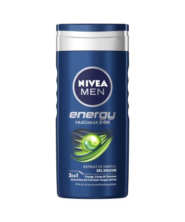 Beiersdorf Nivea Men 3in1 energy shower gel 250 ml