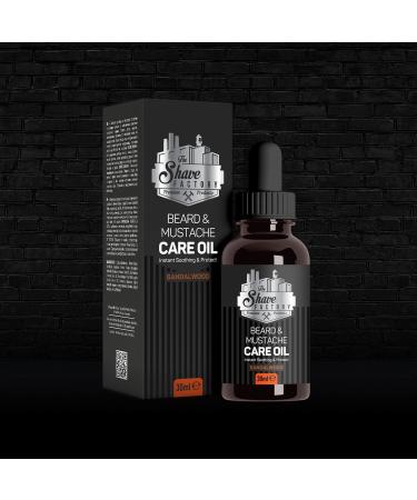 Buy The Shave Factory Bart and Current Care Oil | Sandalwood | 30ml for Professional Hairdressers & Traditional Shaving Enthusiasts - International Shipping Available - Buy Online on GoSupps.com