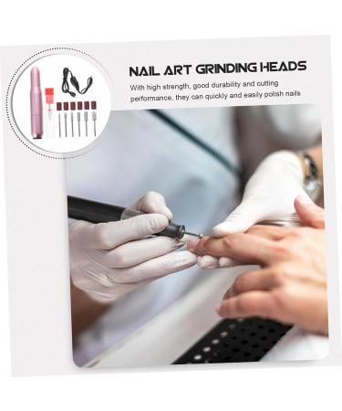 Ipetboom Gel Kit 1 Set Polisher Nail Drill Head Kit De Manicura Small Rig Manicure Tools Nail Supplies Kit De Para U as En Gel Nails Kit Aluminum Alloy Miss Small Drilling Rig Pedicure 11.2X2X2CM Rose Gold - Buy Online on GoSupps.com