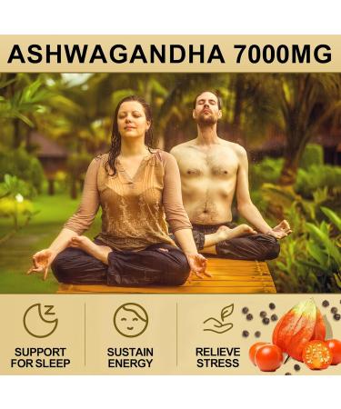 Ashwagandha Capsules Supplements - Ashwagandha Powder for Women & Man | Vegan Plant Based Gluten-Free Non-GMO | 120 Capsules (60 Servings) 120 Count (Pack of 1) - Buy Online on GoSupps.com