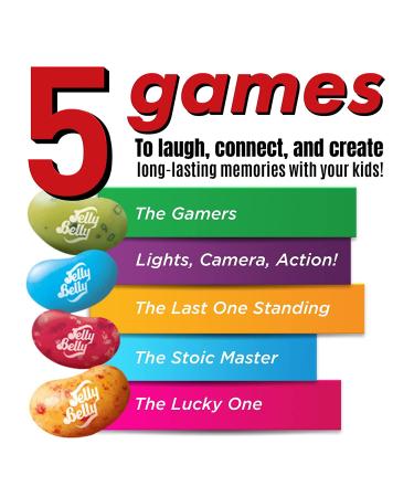 Jelly Belly Bean Boozled Game + 5 Gaudum Jelly Bean Cards (For Kids) - New Edition - Buy Online on GoSupps.com