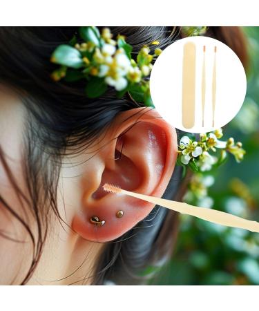 GOOHOCHY 1set Ear Wax Removal Tool Dual- Earpicks for Ear Cleaning Design for Home Use Reusable Convenient - Buy Online on GoSupps.com
