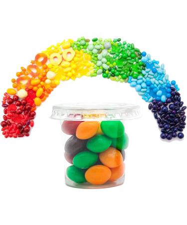 PartyMars 1 oz Disposable Dipping Sauce Cups with Lids - 100 Count Pack - Mini Plastic Portion Containers for Condiments, Jello Shots, and Souffles - Buy Online on GoSupps.com