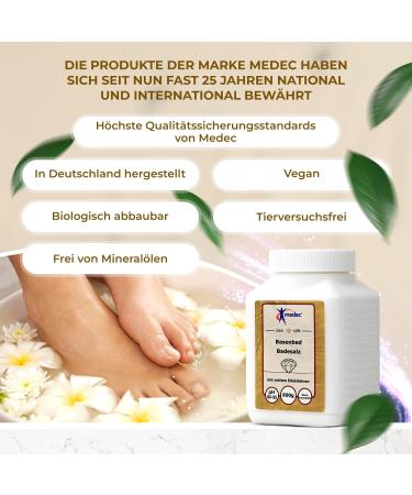 Medec Basic Bath Salts with real gemstones 600g food grade | basic bath salt | detox and cleansing - Buy Online on GoSupps.com