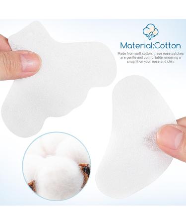 Beaupretty 200 Pieces Cotton Cleansing Pads - Nose & Chin Patches for Pore Cleansing | International Shipping Available - Buy Online on GoSupps.com