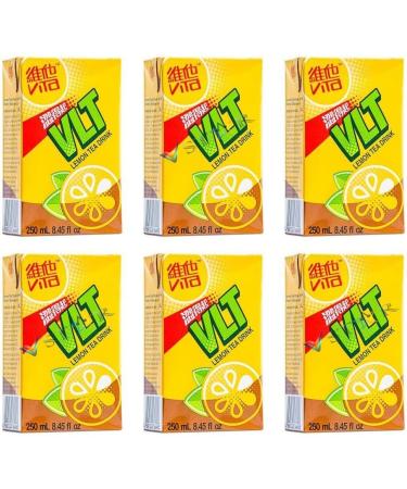 6 x Vita Lemon Tea Drink 250ml - Buy Online on GoSupps.com