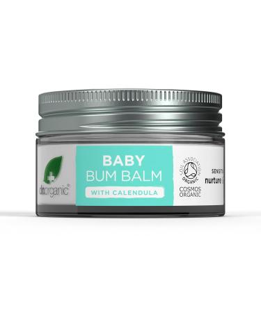DR Organic Baby Po-Balm with Calendula - Natural Vegan Diaper Rash Cream for Sensitive Skin - 50ml Paraben & SLS-Free Dermatologically Tested - Buy Online on GoSupps.com