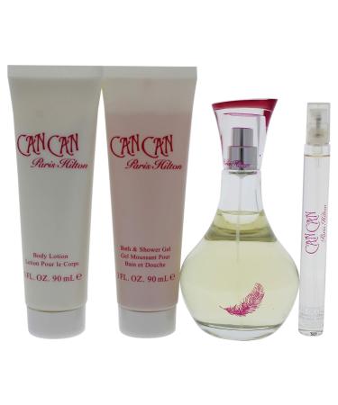 Paris Hilton Can Can Burlesque 4 Piece Gift Set with 3.4 Oz - Buy Online on GoSupps.com