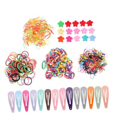 minkissy 1 Set Children's Headgear Mini Hair Clips Hair Clips for Bows Lovely Hair Rope Tiny Hair Clips Mini Hair Clip Kids Suits Lovely Hair Clips Girl Bracket Elasticity Iron