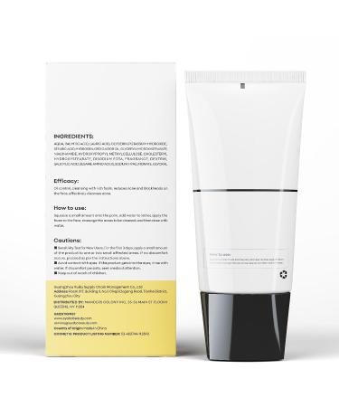 Salicylic Acid Face Cleanser | Daily Acne Wash for Oily & Sensitive Skin | 5.07 FL OZ - Remove Blackheads & Breakouts - Buy Online on GoSupps.com