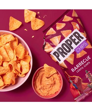  Gift Idee Gluten Free Lentil Chips 14g - Vegan Chips - BBQ Vinegar & Salt Healthy Low Calorie Snack Box for Kids Lunch Party and Night Out (32 Count) - Buy Online on GoSupps.com