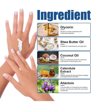 Urea Foot Cream Urea Cream for Feet with Coconut Oil Foot Cream for Cracked Heels and Dry Skin Cracked Heel Repair Cream for Callus Remover & Soften Protect Dry and Callused Feet & Hands - Buy Online on GoSupps.com