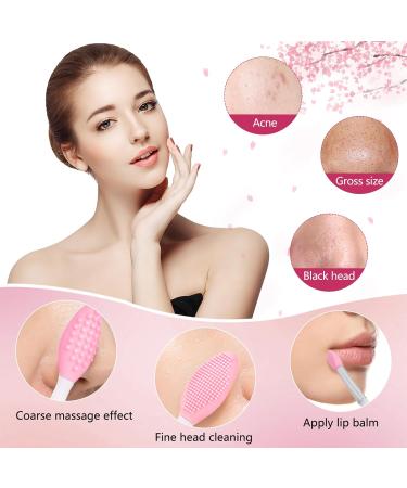 Buy 5-Piece Silicone Face Scrubber Set | Exfoliating Lip & Cleansing Brushes for Blackhead Removal - International Shipping Available - Buy Online on GoSupps.com