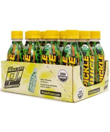 Pickle Juice 100% Natural Sport Bottles, 8 oz, 12 Pack