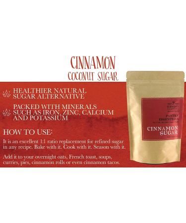Organic Elements Truffles Cinnamon Coconut Palm Sugar - 1lb Pack (90 Servings) | Fair Trade, Non-GMO, Vegan Sugar Substitute for Baking - Buy Online on GoSupps.com