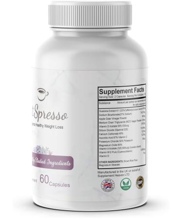 Fitspresso Weight Management - Natural Ingredients - 60 Capsules/Supplement Heaven - Buy Online on GoSupps.com