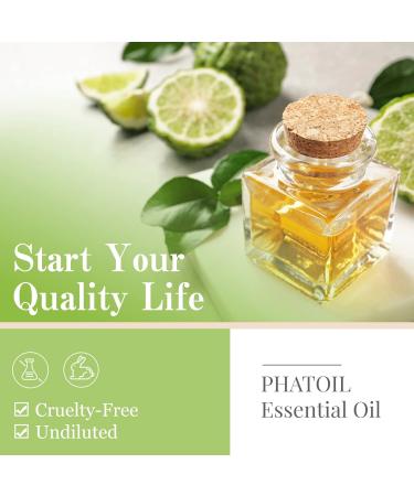 PHATOIL Bergamot Essential Oil 10ML - Undiluted and Cruelty-Free Pure Bergamot Oil - Essential Oils for Diffusers for Home Bergamot 10.00 ml (Pack of 1) - Buy Online on GoSupps.com