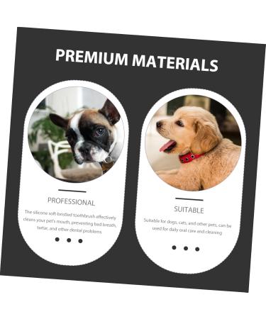 NOLITOY 1 Set Pet Toothbrush Toothbrushes Cleaning Supplies Dog Toothbrush and Toothpaste Pet Brush Puppy - Buy Online on GoSupps.com