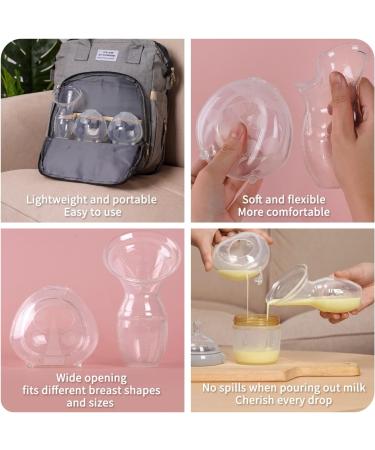Haakaa 100ml Manual Breast Pump and 75ml Wearable Ladybug Breast Milk Collector Combo - Set of 1 Pump and 2 Ladybug Collectors - Buy Online on GoSupps.com
