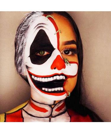 MEICOLY 6 Colors Face Paint Sticks - Halloween Clown Makeup Kit for Festival Special Effects - Buy Online on GoSupps.com