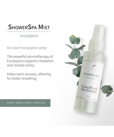 Eucalyptus ShowerSpa Mist Spray - Aromatherapy for At Home Spa Sinus & Tension Relief - 4 fl oz | International Shipping - Buy Online on GoSupps.com