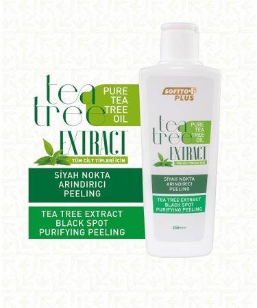 SofttoPlus Softto+Plus Tea Tree Scrub purifying care for pure and radiant skin - Buy Online on GoSupps.com