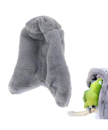CONGGUAN Parrot Cozy Corner Warm Corner Nest Fleece Bird Blanket Cozy Bird Bed Warmer Parrot House Parrot Cage Snuggle Hut for Parakeet Cockatiel Pigeon Parrots Cockatiels