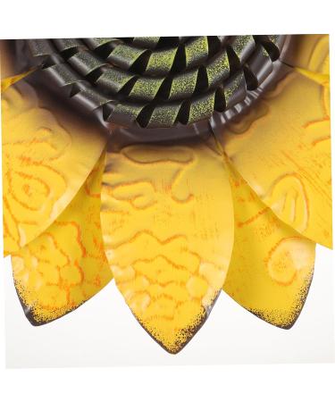 Alipis Mount Ornament Metal Sign Artistic Decoration Welcome Sunflower Flower Pendant D Door Art Hanging - Buy Online on GoSupps.com