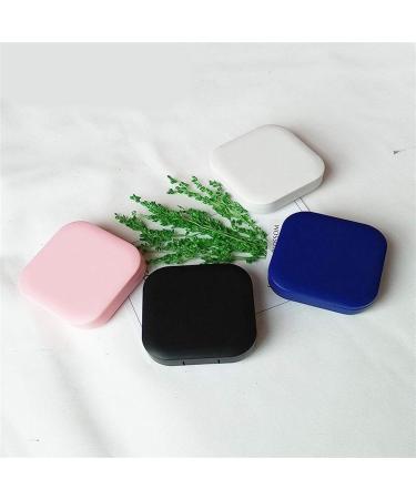 Lentil & Contact Lens Storage Container | Mini Box for Travel - Pink & White | Eye-Trip Kit Holder - Buy Online on GoSupps.com