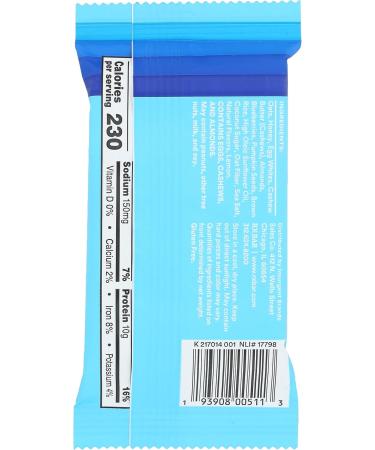 RxBar Blueberry Protein Bars - Gluten Free 12 Pack (1.94 oz each) | Healthy Snacks for International Shipping - Buy Online on GoSupps.com