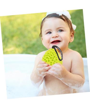 Beavorty 6pcs Bath Ball & Sponge Set - Soft Baby Bathing Body Scrubber & Shower Cleaning Brush - Buy Online on GoSupps.com
