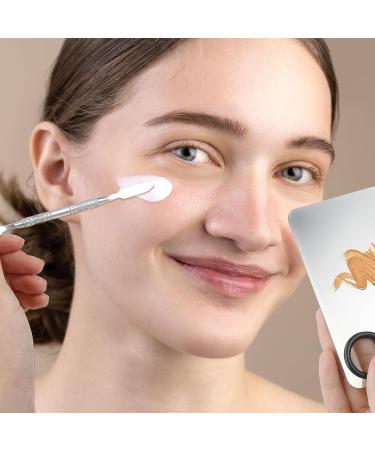 AHQiZFX 10-in-1 Makeup Spatula and Powder Puff Set with Professional Cosmetic Palette Triangle Puff for Eye Shadow Spatula Facial Cosmetic Makeup Tool for Eyelashe Body - Buy Online on GoSupps.com