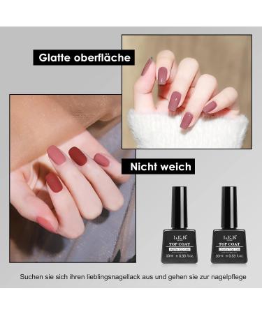 Lke Schellack Nailack Starter Set with 72W Lamp | 6 Colors Gel Nail Polish Base & Top Coats | DIY Soft Nail Art Decoration - Buy Online on GoSupps.com