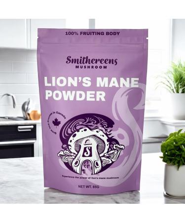Lion's Mane Powder (Hericium erinaceus) - Smithereens Mushroom Powder 85gr