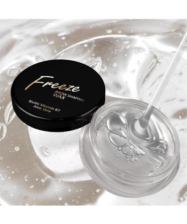 Eye Brow Setting Gel | Transparent Brow Gel Long Lasting Eyebrow Shaping Glue with Brush Sweat-Proof Eyebrow Styler to Create Wild Eyebrows Hondony - Buy Online on GoSupps.com