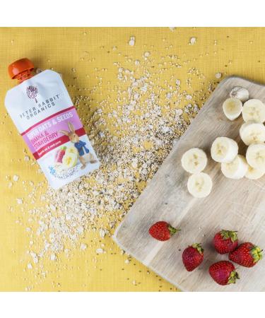 Pumpkin Tree Organics Super Oats & Seeds  Banana & Strawberry 40 Ounce (Pack of 10) - Buy Online on GoSupps.com