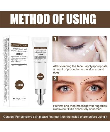 Keptfeet Anti-Aging Eye Cream - Fast Wrinkle Repair for Dark Circles & Swelling | 20g Youthful Skin Treatment - Buy Online on GoSupps.com