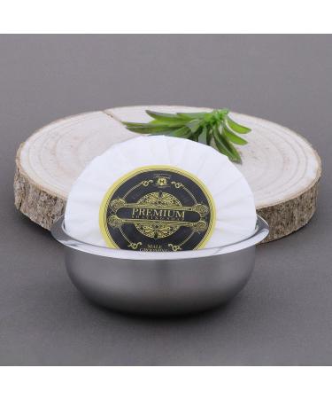 Old School Men's Shaving Set | Synthetic Brush DE Safety Razor Engraved Bowl & Soap | Perfect Gift for Him - Buy Online on GoSupps.com