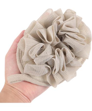 FRCOLOR 3Pcs Bath Sponges & Loofahs - Soft Mesh Exfoliating Scrubbers for Men & Women | Large Solid Color Bathing Accessories - Buy Online on GoSupps.com
