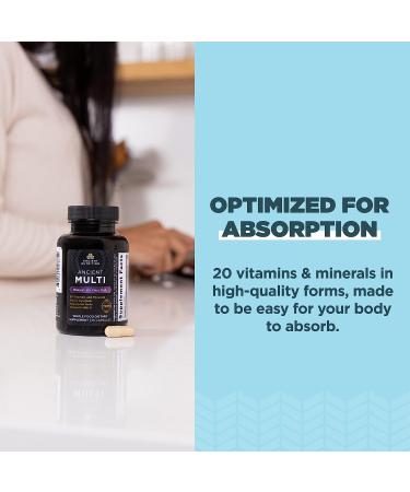 Ancient Nutrition Women's 40+ Multivitamin - Vitamin B, C, K2, Folate & Iron - Bone Health Support - 30ct - Buy Online on GoSupps.com