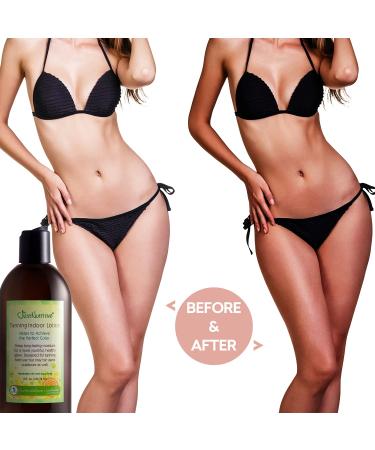 Natural Sun Tan Body Lotion 8 Oz | Long-Lasting Tan Moisturizer | Just Nutritive - Buy Online on GoSupps.com