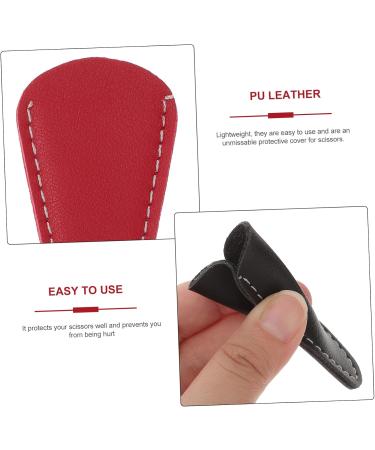 Beavorty 3-in-1 Leather Scissors Headgear | Safety Pocket Scissor Blade Protector & Sheath for Sewing - PU Leather Cover - Buy Online on GoSupps.com