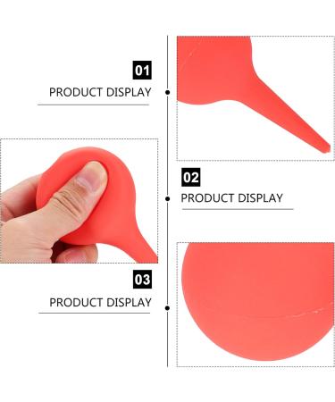 Healeved 6pcs Rubber Suction Bulb Set - Ear Syringe & Cleaner Kit - Buy Online on GoSupps.com