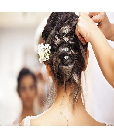 200PCS Teardrop Pearl Corsage Pins | 2 Wedding Bouquet Straight Sewing Pins for Jewelry & DIY Decoration - White - Buy Online on GoSupps.com