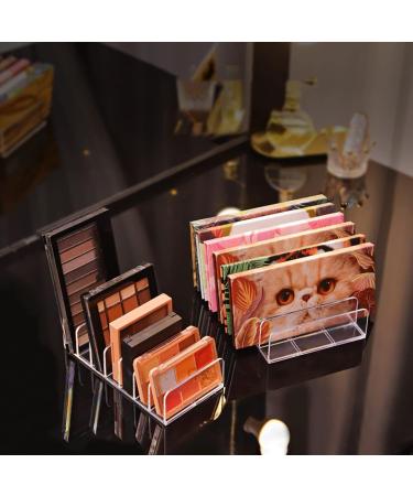 Make Up Organizer Eyeshadow Palette Organizer Acrylic Clear Makeup Pallet Organizer for Bedroom Living Room L Large - Buy Online on GoSupps.com
