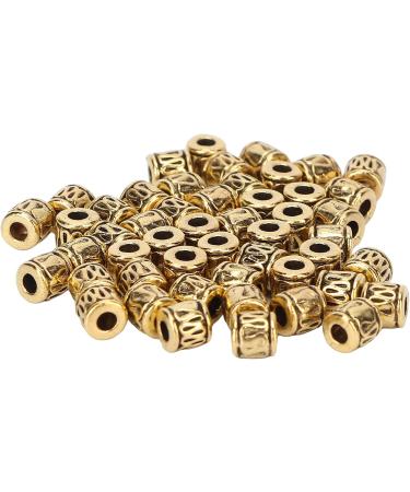 Dreadlocks Hair Beads Hair Braiding Rings Unique Pattern for DIY Jewelry for Daily Wear - Buy Online on GoSupps.com