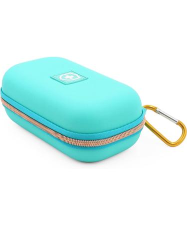 CASEMATIX Turquoise Asthma Inhaler Case for Travel Fits Spacer Mask and Accessories Case Only - Buy Online on GoSupps.com