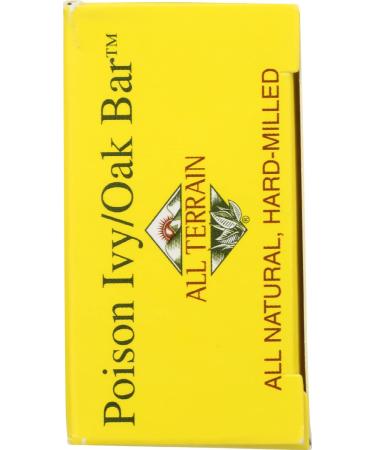 4oz All Terrain All Natural Poison Ivy-Oak Bar Soap: Soothing Relief - Buy Online on GoSupps.com